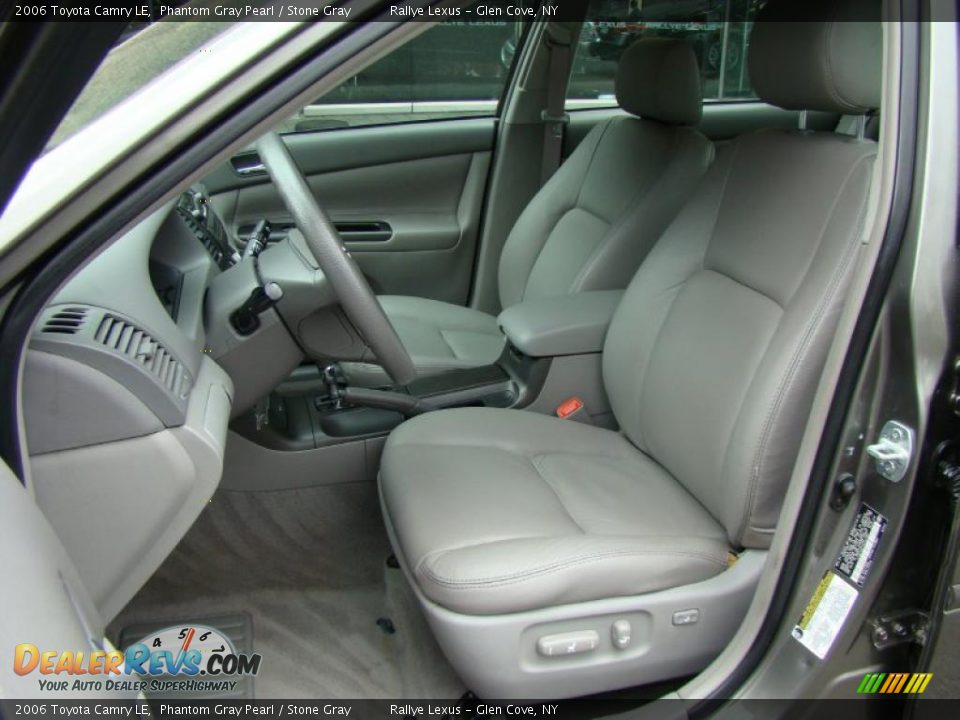 2006 Toyota Camry LE Phantom Gray Pearl / Stone Gray Photo #8