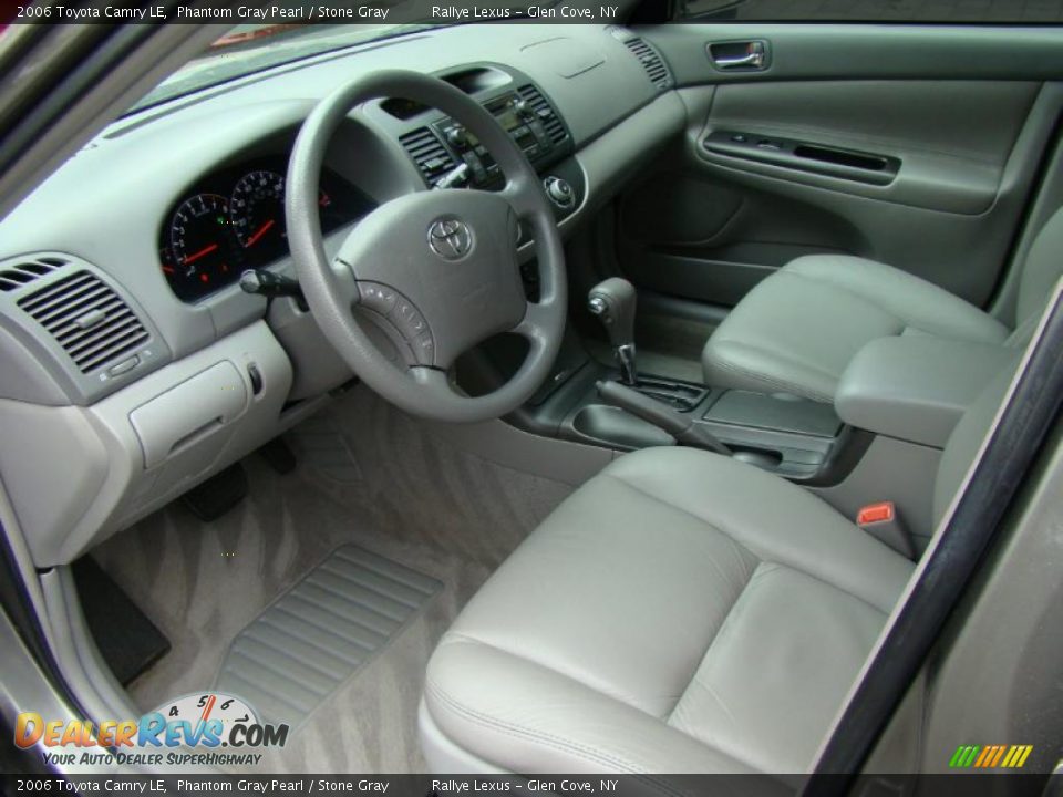 2006 Toyota Camry LE Phantom Gray Pearl / Stone Gray Photo #10