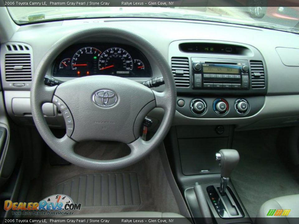 2006 Toyota Camry LE Phantom Gray Pearl / Stone Gray Photo #11