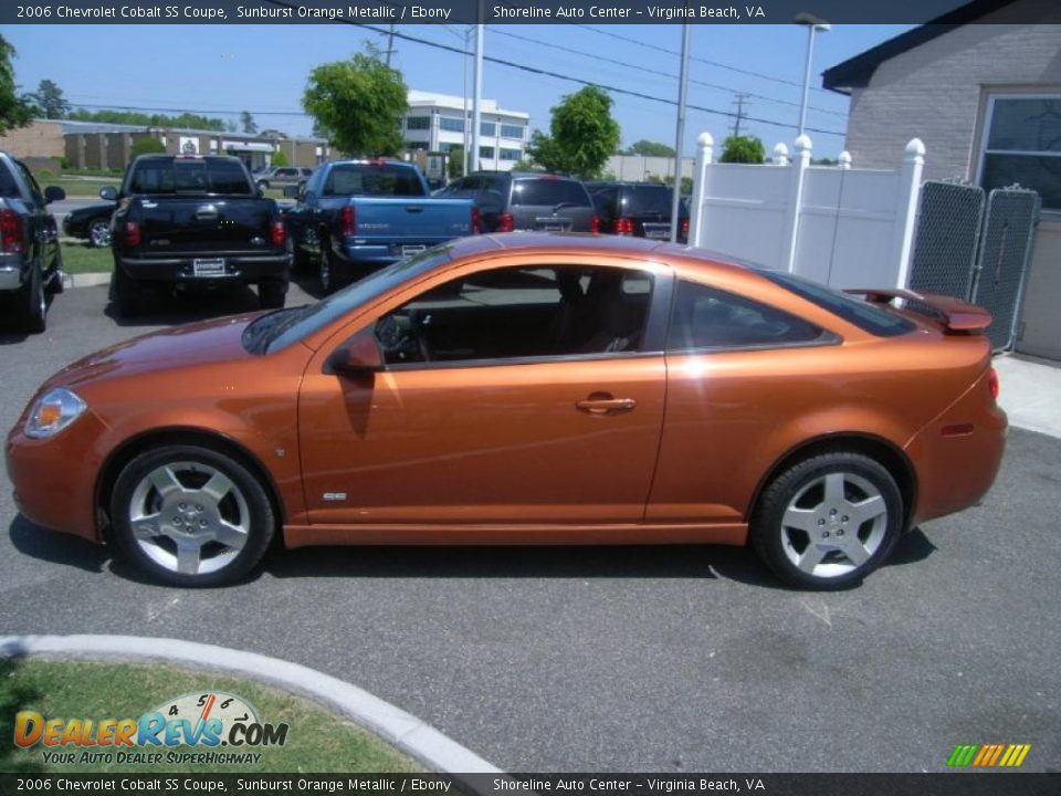 2006 Chevrolet Cobalt SS Coupe Sunburst Orange Metallic / Ebony Photo #2