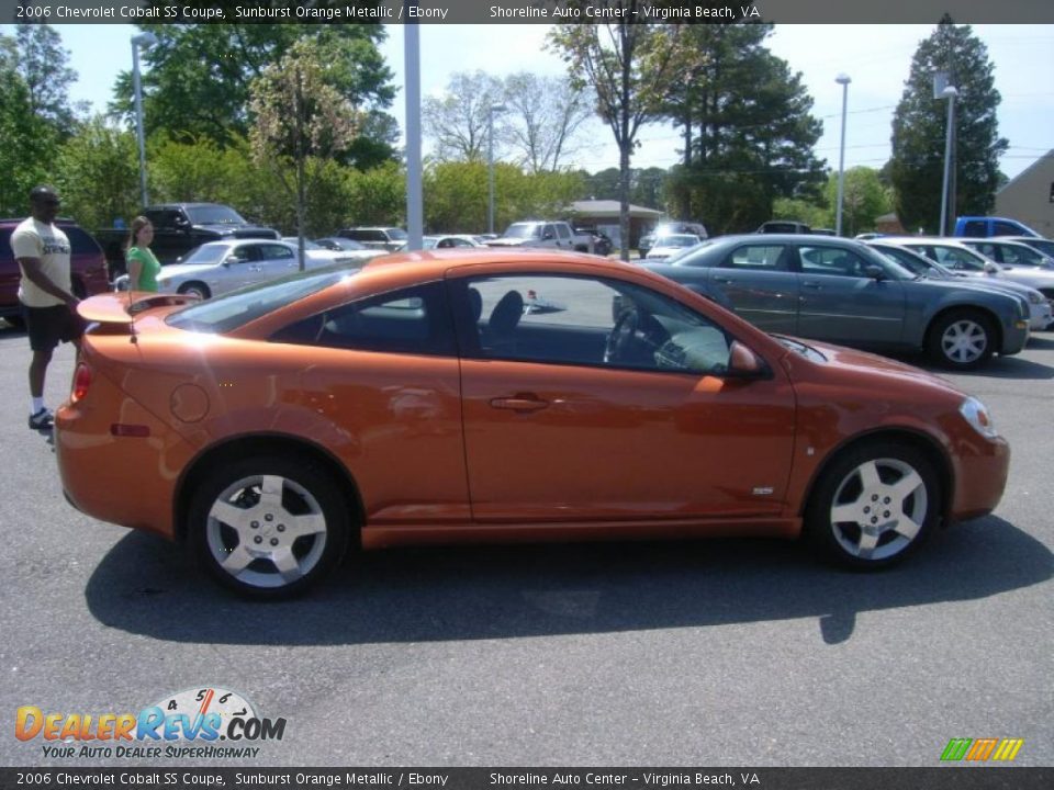 2006 Chevrolet Cobalt SS Coupe Sunburst Orange Metallic / Ebony Photo #6