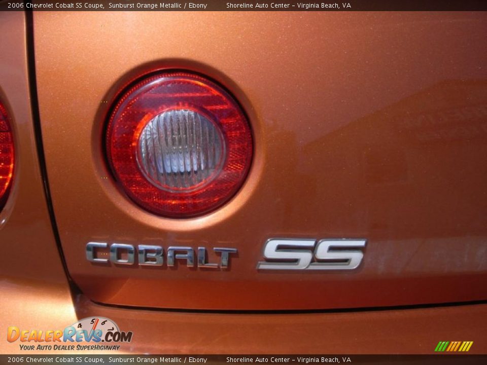 2006 Chevrolet Cobalt SS Coupe Sunburst Orange Metallic / Ebony Photo #12