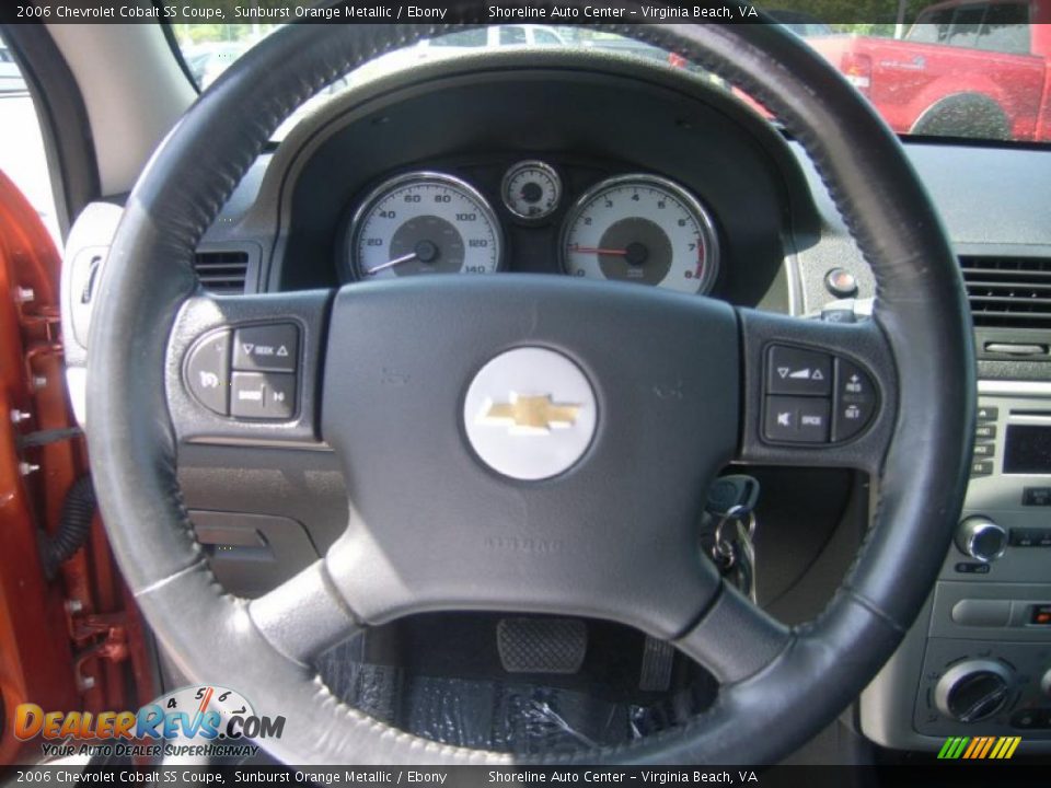 2006 Chevrolet Cobalt SS Coupe Sunburst Orange Metallic / Ebony Photo #15