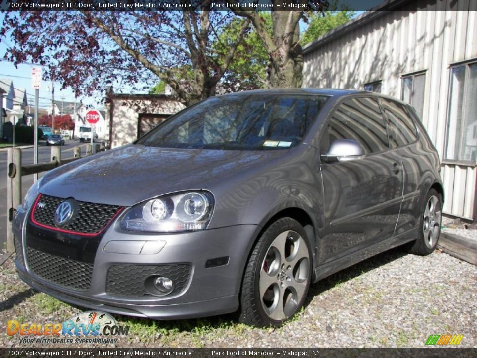 2007 Volkswagen GTI 2 Door United Grey Metallic / Anthracite Photo #1