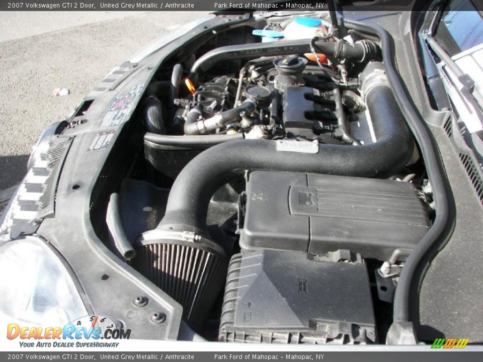 2007 Volkswagen GTI 2 Door United Grey Metallic / Anthracite Photo #10