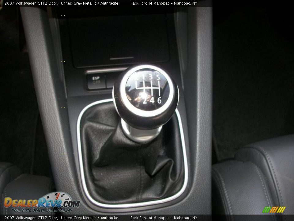2007 Volkswagen GTI 2 Door United Grey Metallic / Anthracite Photo #15