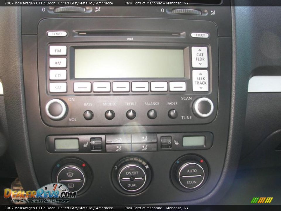 2007 Volkswagen GTI 2 Door United Grey Metallic / Anthracite Photo #18
