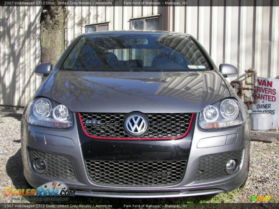 2007 Volkswagen GTI 2 Door United Grey Metallic / Anthracite Photo #22