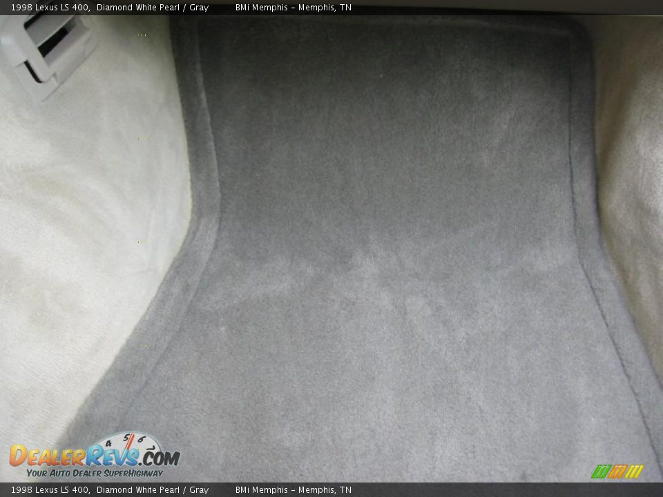 1998 Lexus LS 400 Diamond White Pearl / Gray Photo #19