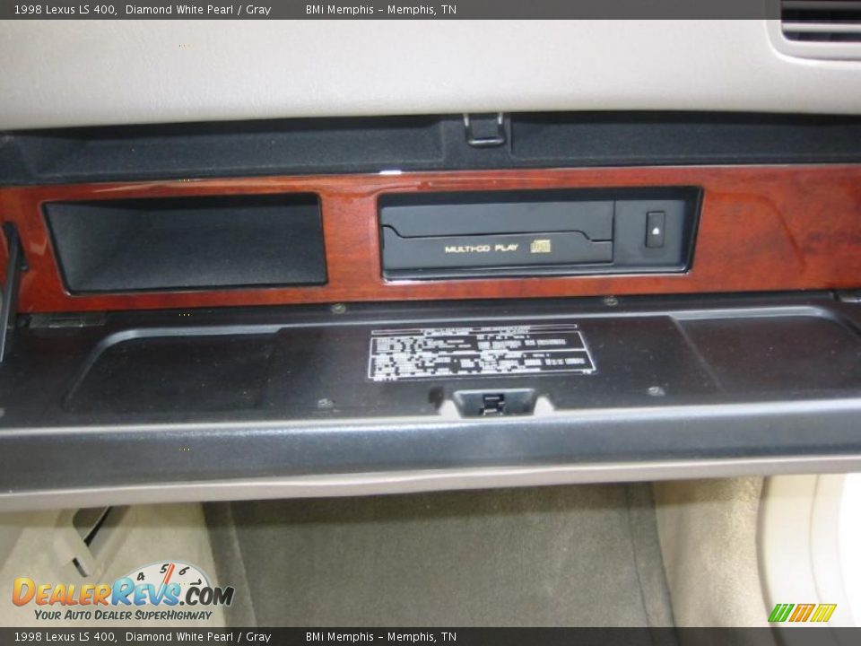1998 Lexus LS 400 Diamond White Pearl / Gray Photo #20