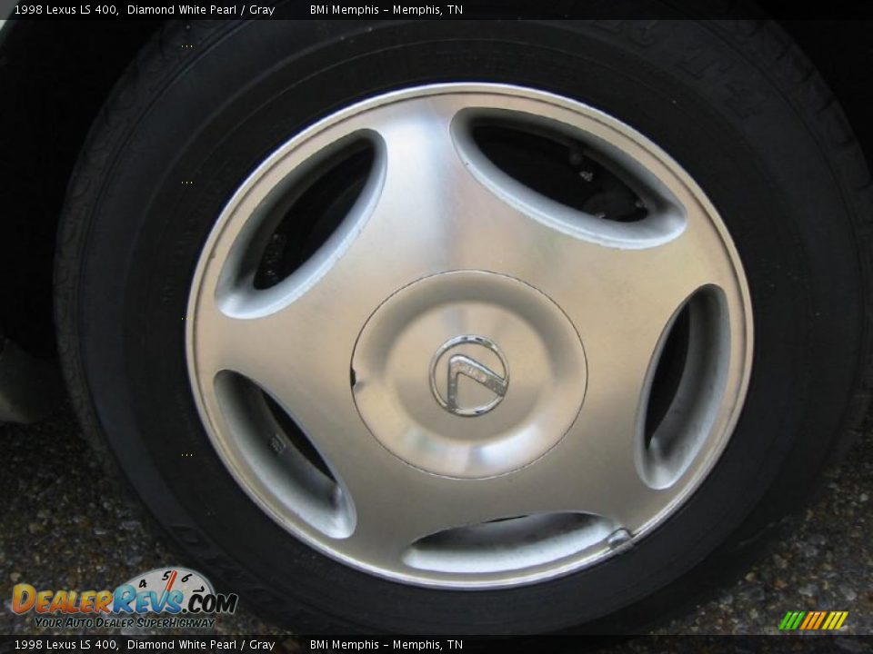 1998 Lexus LS 400 Diamond White Pearl / Gray Photo #27