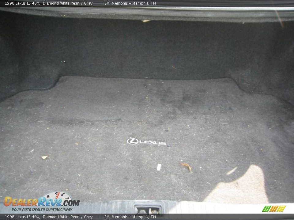 1998 Lexus LS 400 Diamond White Pearl / Gray Photo #29
