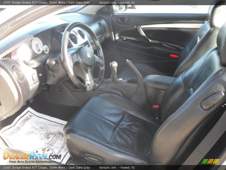 2005 Dodge Stratus R/T Coupe Stone White / Dark Slate Gray Photo #9