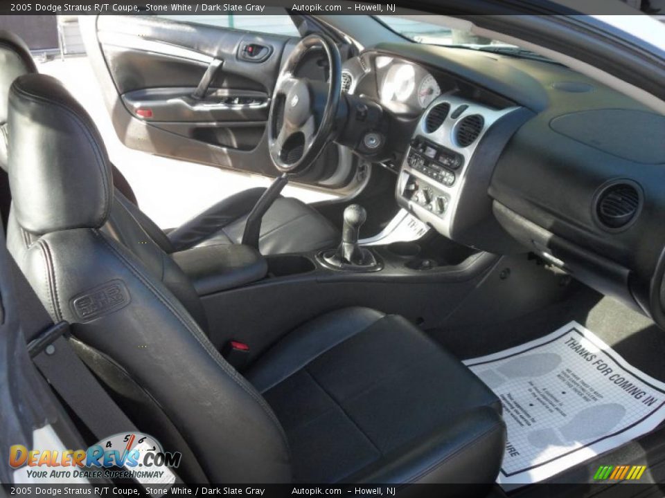 2005 Dodge Stratus R/T Coupe Stone White / Dark Slate Gray Photo #10