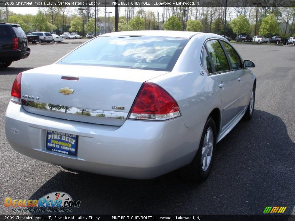 2009 Chevrolet Impala LT Silver Ice Metallic / Ebony Photo #4