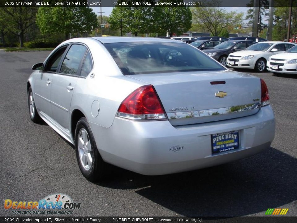 2009 Chevrolet Impala LT Silver Ice Metallic / Ebony Photo #5