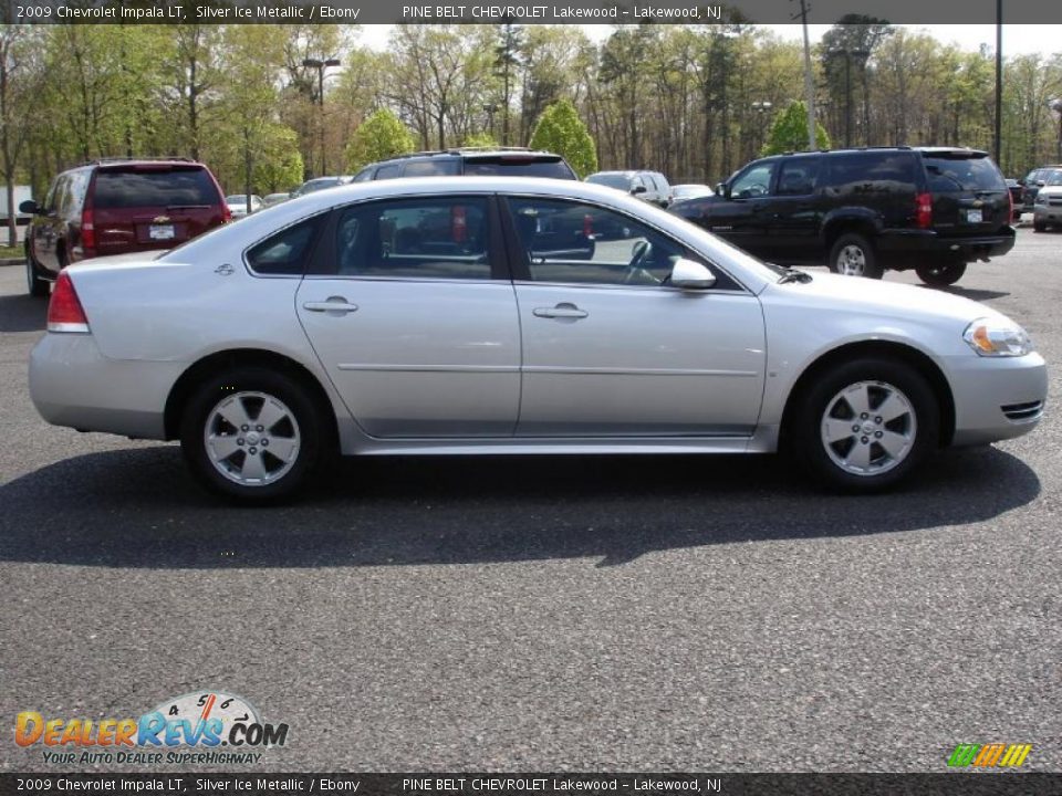 2009 Chevrolet Impala LT Silver Ice Metallic / Ebony Photo #6