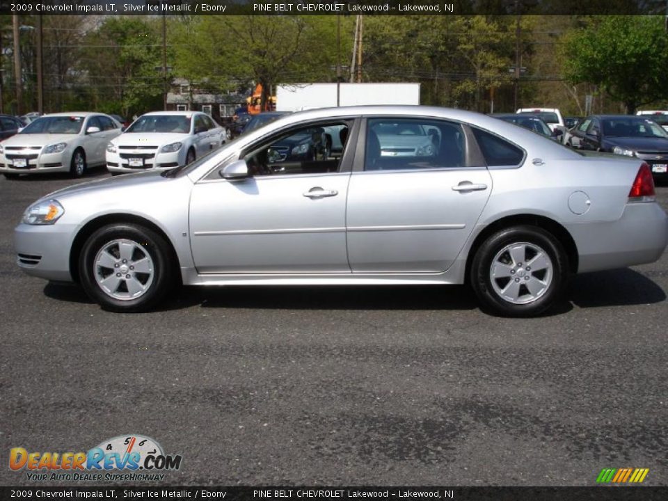 2009 Chevrolet Impala LT Silver Ice Metallic / Ebony Photo #8