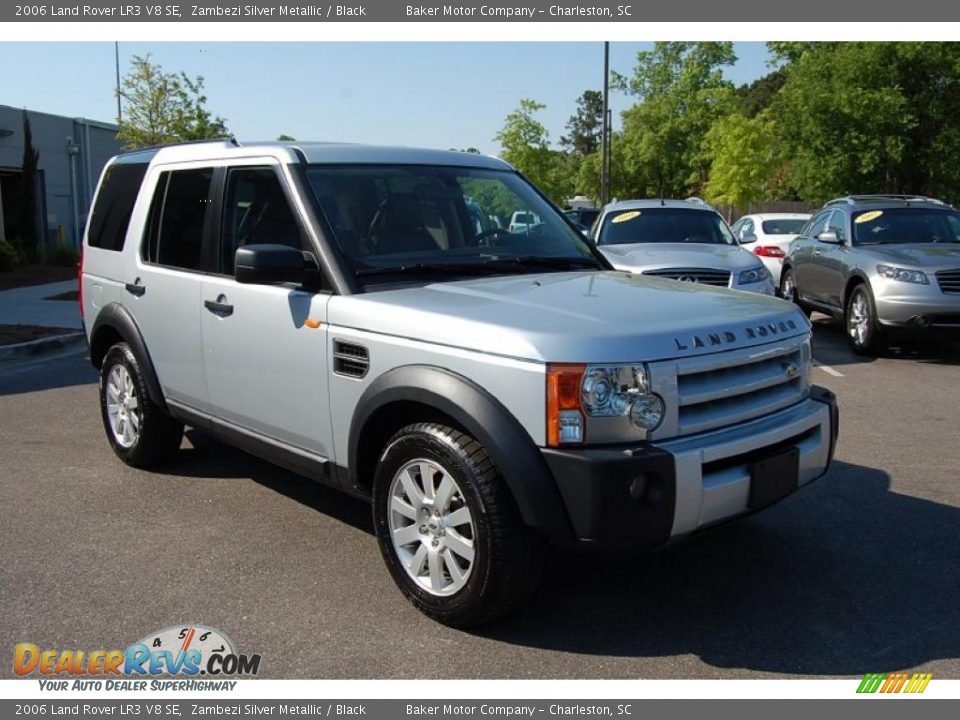 2006 Land Rover LR3 V8 SE Zambezi Silver Metallic / Black Photo #1