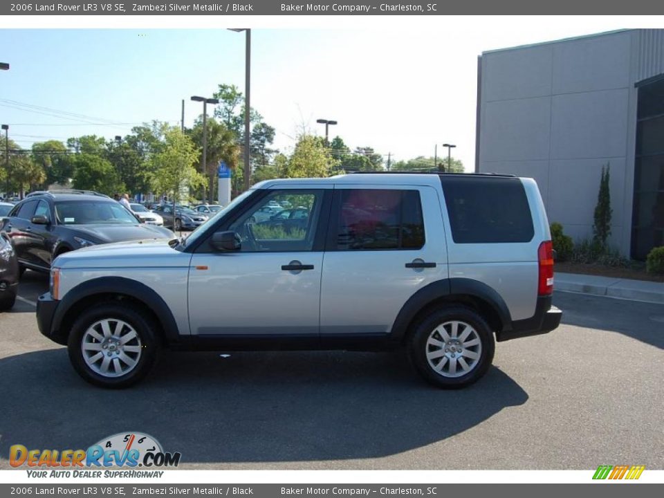 2006 Land Rover LR3 V8 SE Zambezi Silver Metallic / Black Photo #2