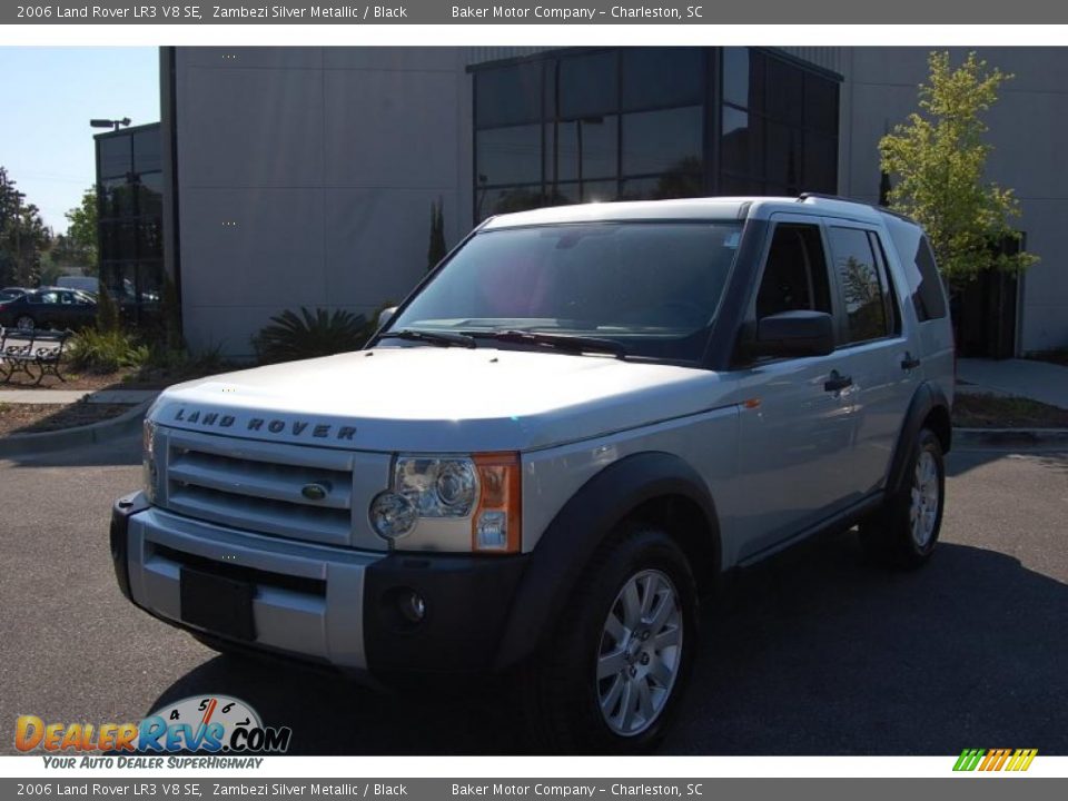 2006 Land Rover LR3 V8 SE Zambezi Silver Metallic / Black Photo #13