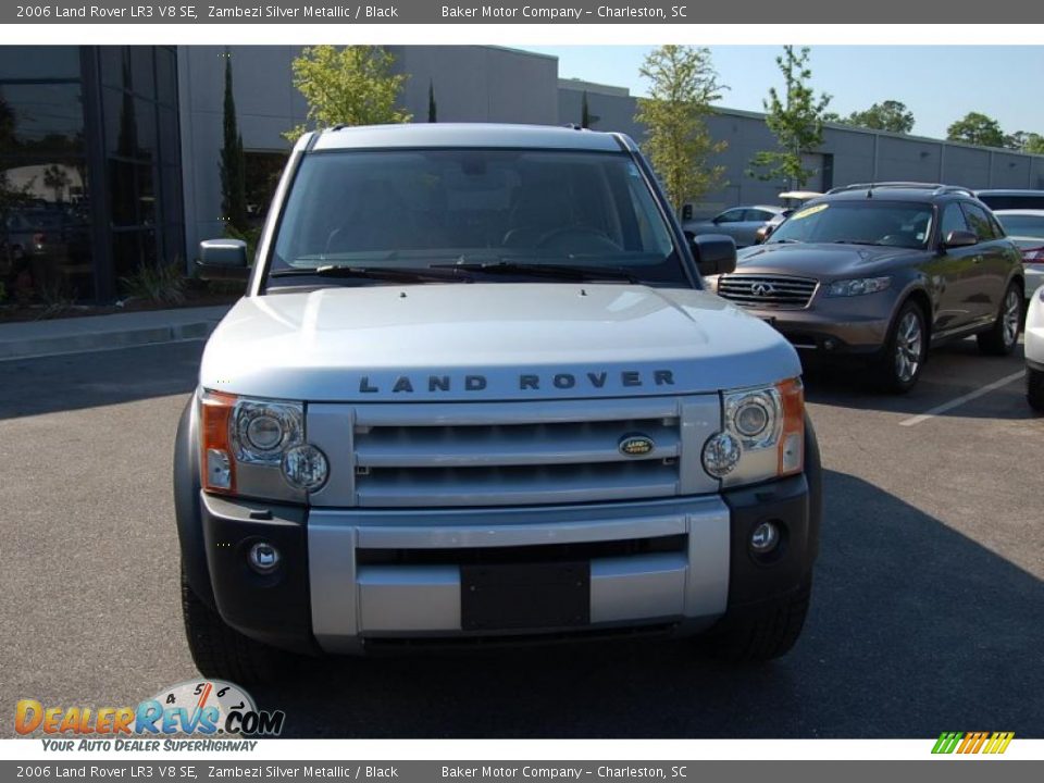 2006 Land Rover LR3 V8 SE Zambezi Silver Metallic / Black Photo #14
