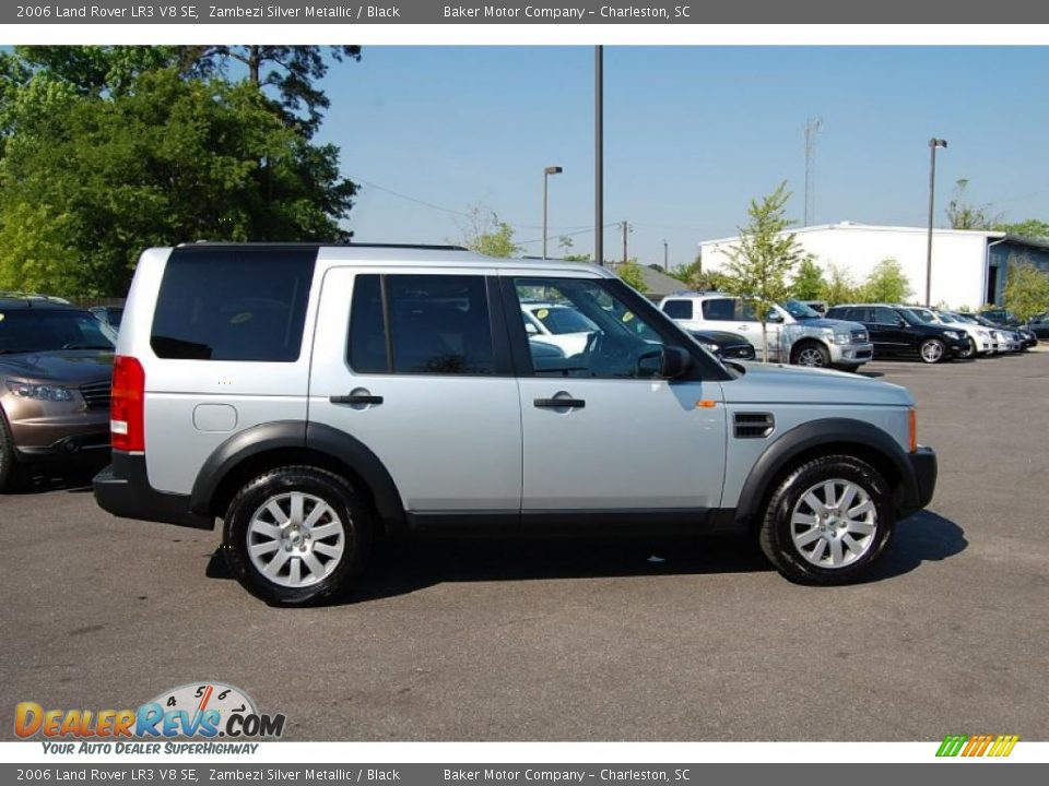 2006 Land Rover LR3 V8 SE Zambezi Silver Metallic / Black Photo #15