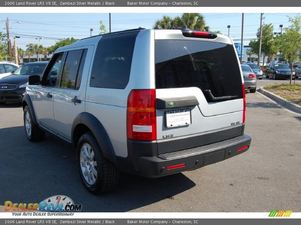 2006 Land Rover LR3 V8 SE Zambezi Silver Metallic / Black Photo #18