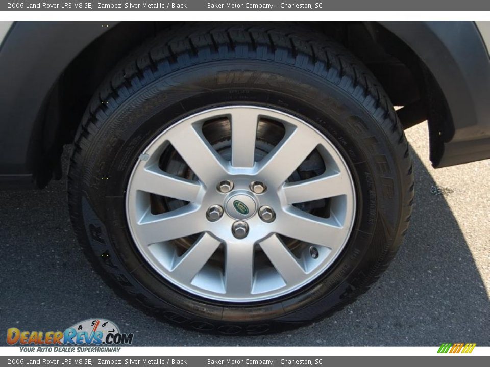 2006 Land Rover LR3 V8 SE Zambezi Silver Metallic / Black Photo #19