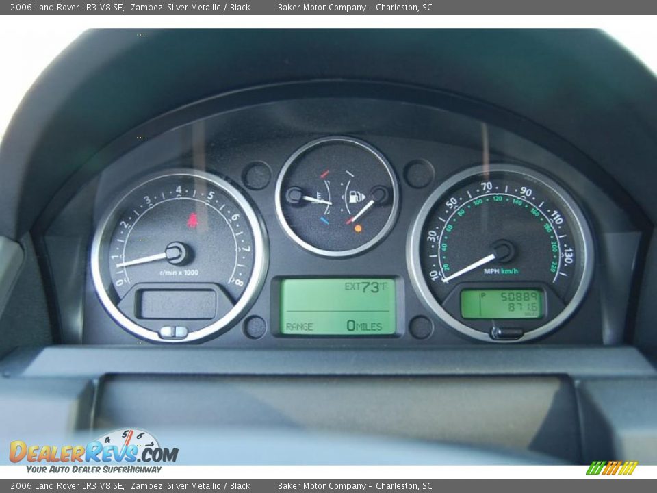 2006 Land Rover LR3 V8 SE Zambezi Silver Metallic / Black Photo #23