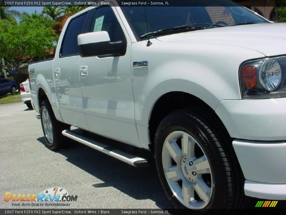 2007 Ford F150 FX2 Sport SuperCrew Oxford White / Black Photo #2