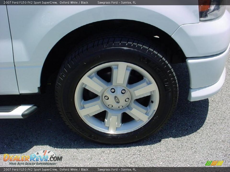2007 Ford F150 FX2 Sport SuperCrew Oxford White / Black Photo #3