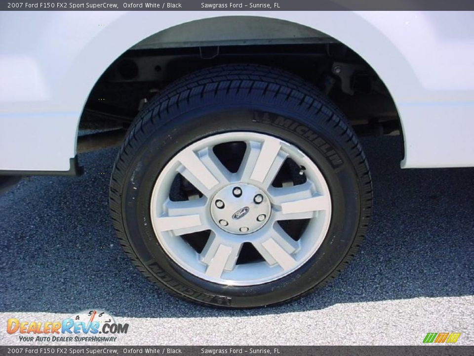 2007 Ford F150 FX2 Sport SuperCrew Oxford White / Black Photo #4