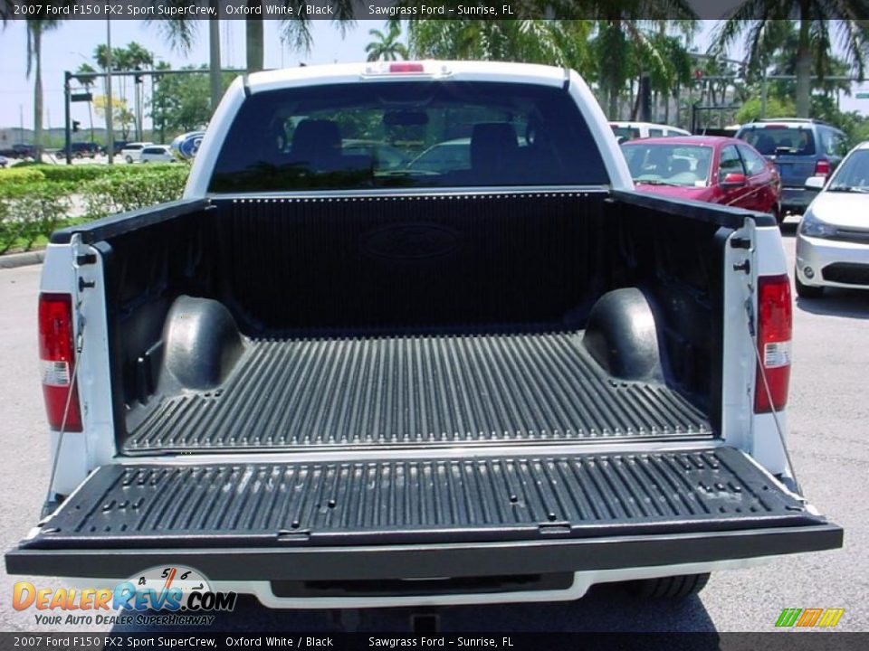 2007 Ford F150 FX2 Sport SuperCrew Oxford White / Black Photo #8