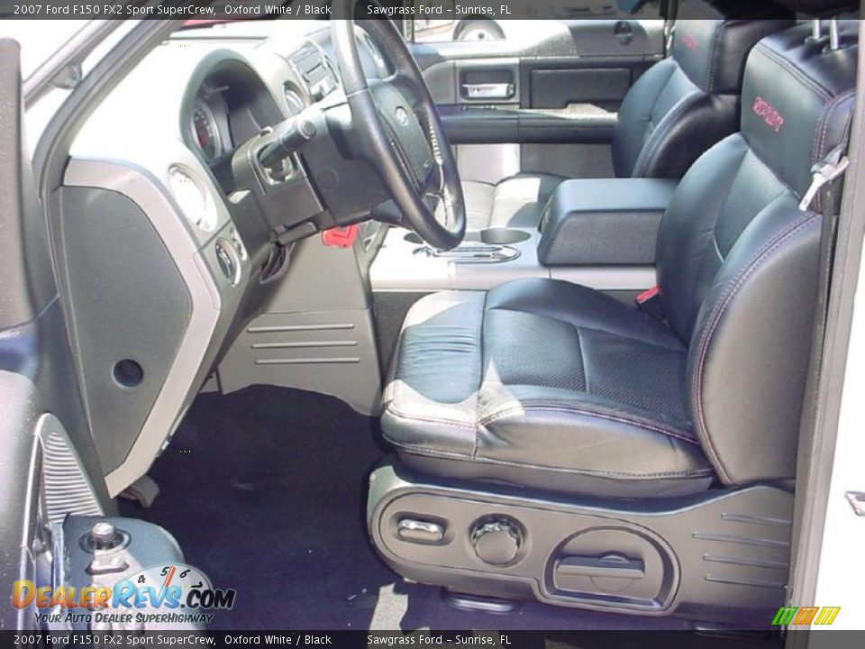 2007 Ford F150 FX2 Sport SuperCrew Oxford White / Black Photo #18