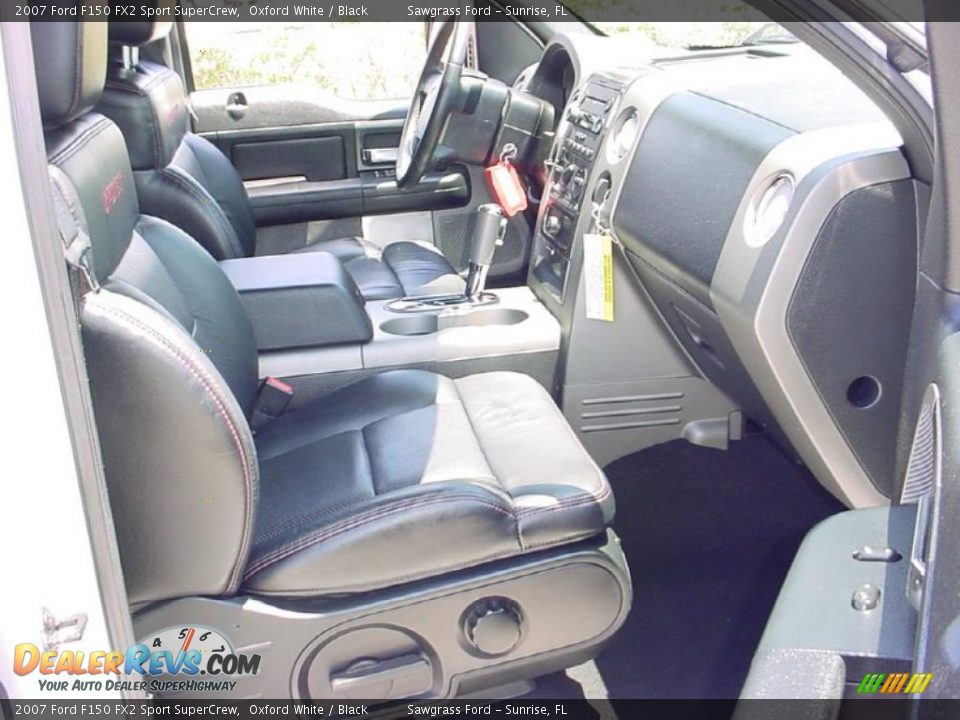 2007 Ford F150 FX2 Sport SuperCrew Oxford White / Black Photo #20