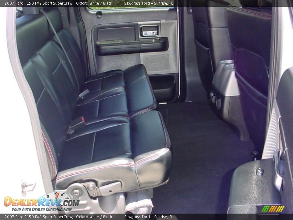 2007 Ford F150 FX2 Sport SuperCrew Oxford White / Black Photo #22