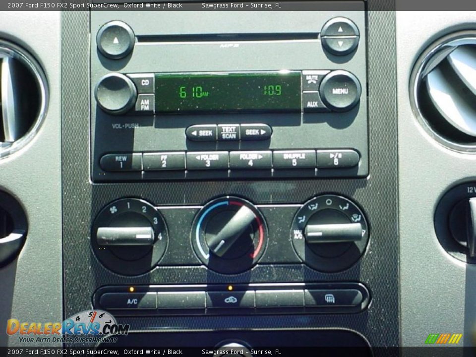 2007 Ford F150 FX2 Sport SuperCrew Oxford White / Black Photo #23