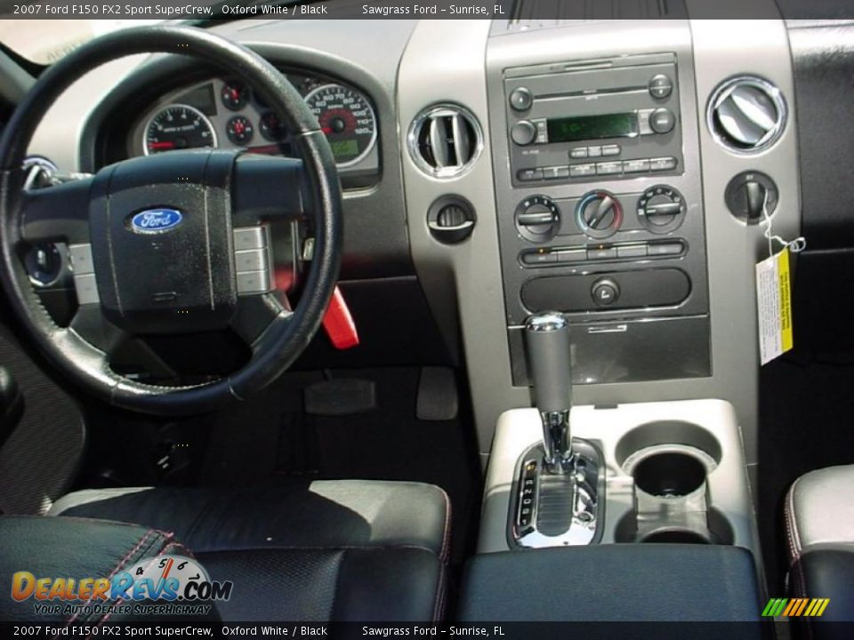 2007 Ford F150 FX2 Sport SuperCrew Oxford White / Black Photo #25