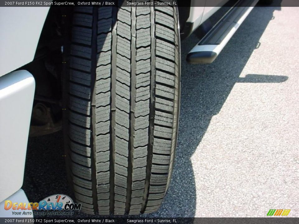 2007 Ford F150 FX2 Sport SuperCrew Oxford White / Black Photo #26