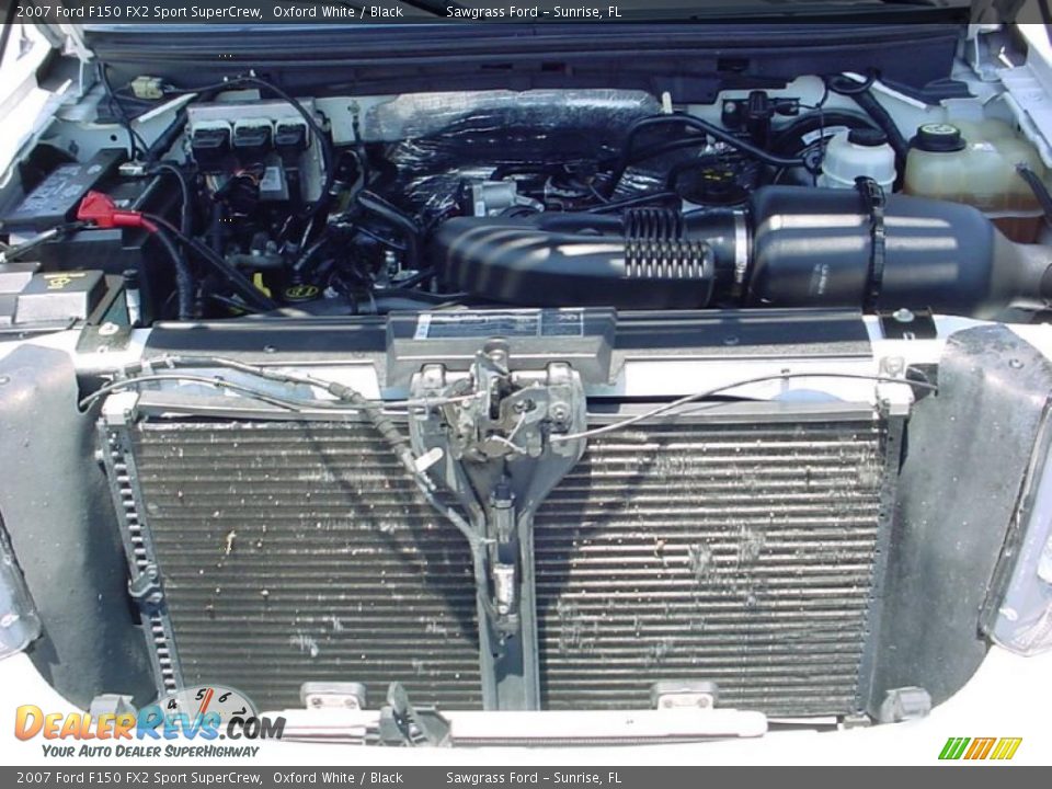 2007 Ford F150 FX2 Sport SuperCrew Oxford White / Black Photo #28