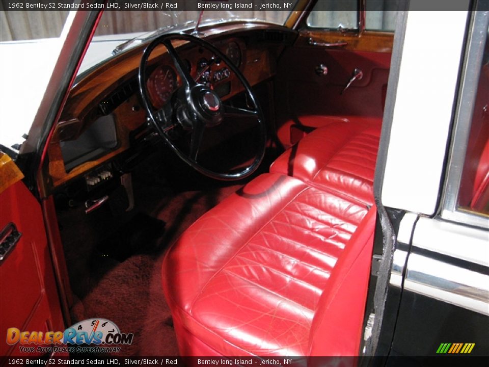 1962 Bentley S2 Standard Sedan LHD Silver/Black / Red Photo #6
