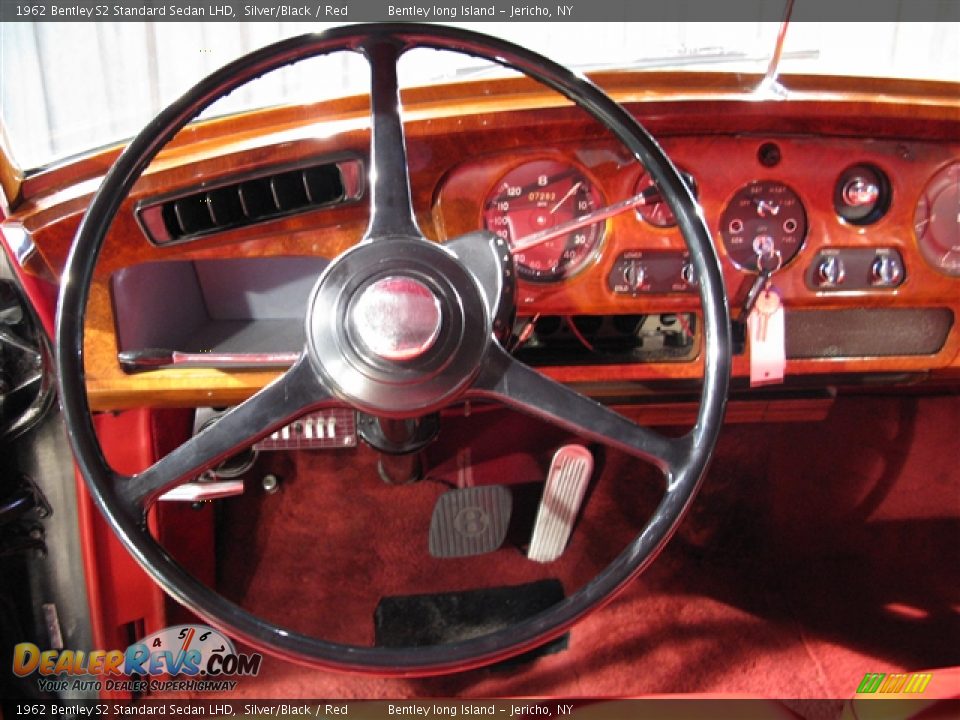 1962 Bentley S2 Standard Sedan LHD Silver/Black / Red Photo #7