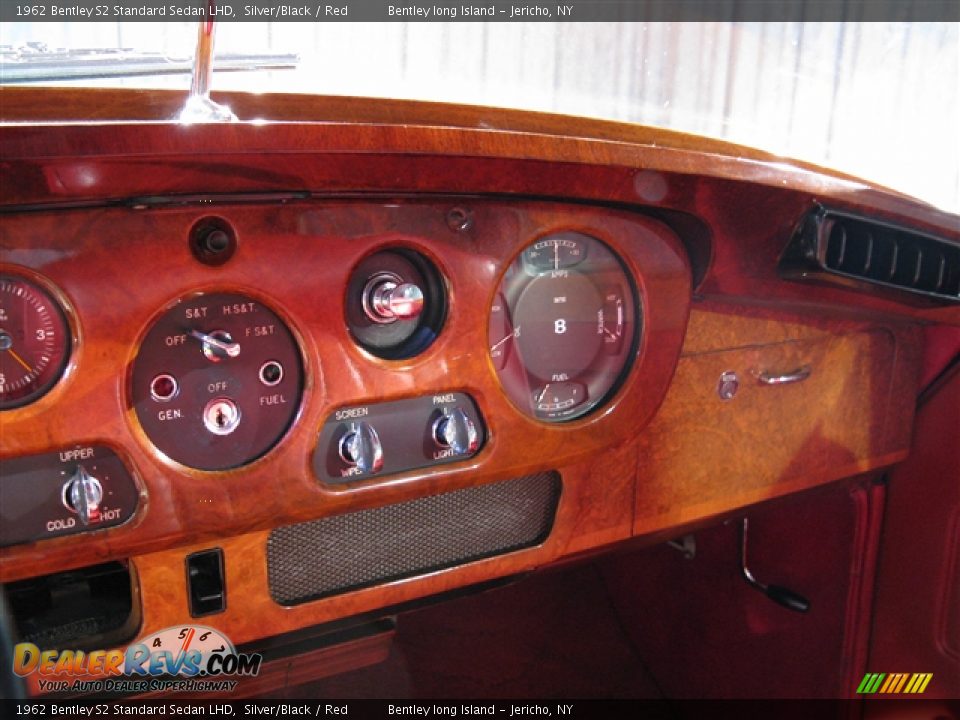 1962 Bentley S2 Standard Sedan LHD Silver/Black / Red Photo #9