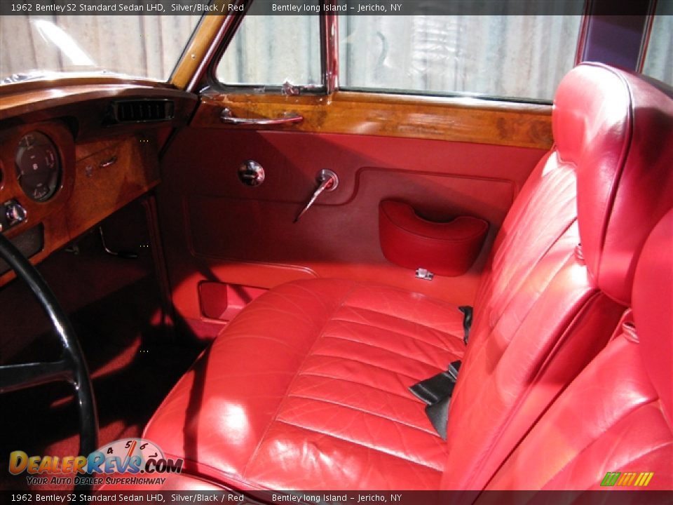 1962 Bentley S2 Standard Sedan LHD Silver/Black / Red Photo #10
