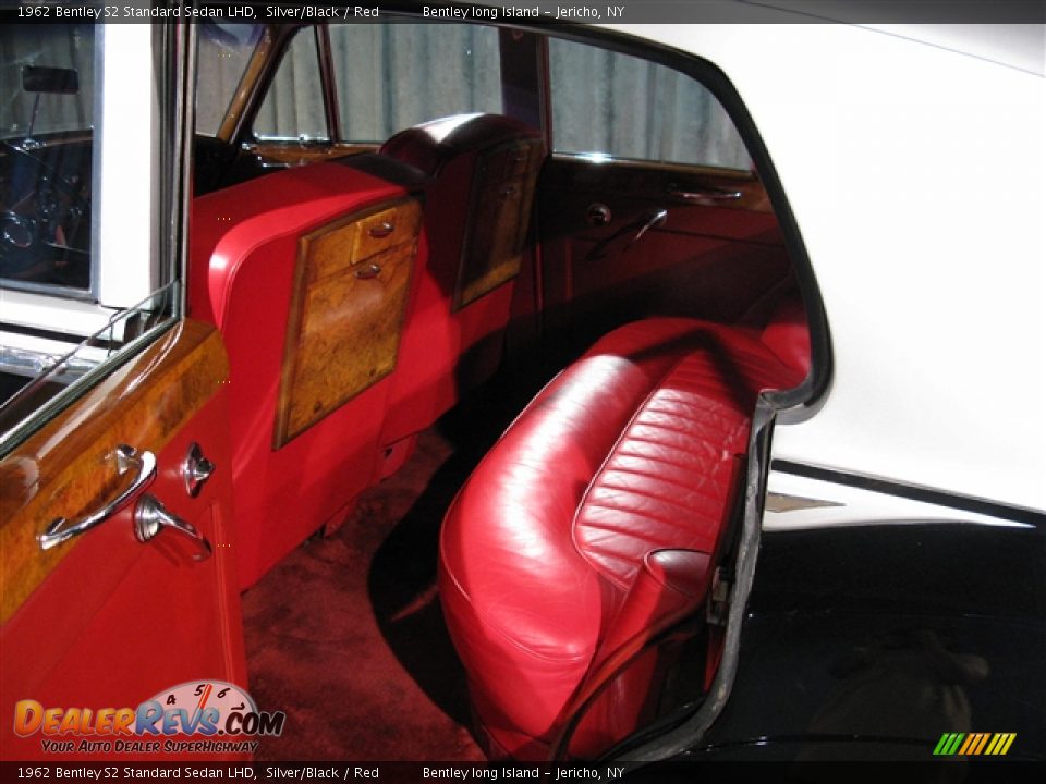 1962 Bentley S2 Standard Sedan LHD Silver/Black / Red Photo #12