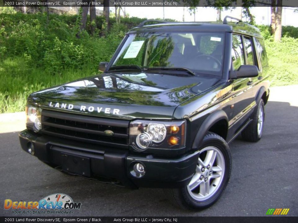 2003 Land Rover Discovery SE Epsom Green / Black Photo #2