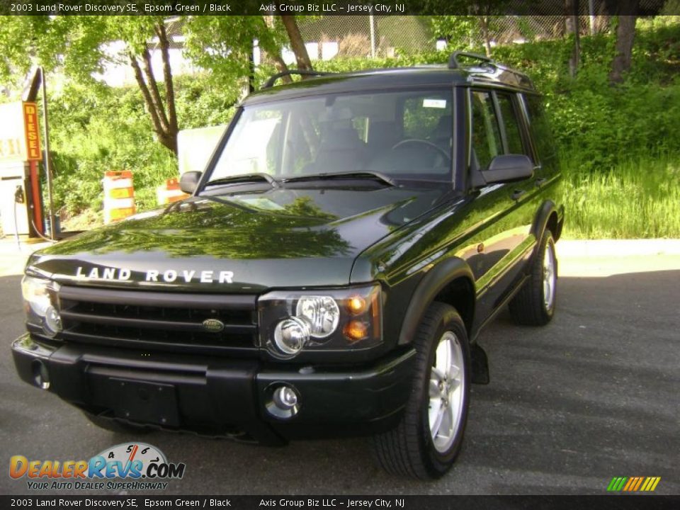 2003 Land Rover Discovery SE Epsom Green / Black Photo #3