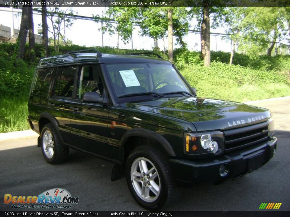 2003 Land Rover Discovery SE Epsom Green / Black Photo #5