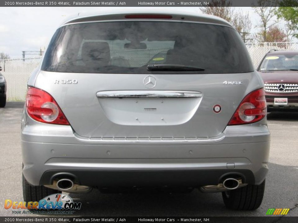 2010 Mercedes-Benz R 350 4Matic Paladium Silver Metallic / Ash Photo #4